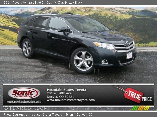 2014 Toyota Venza LE AWD in Cosmic Gray Mica