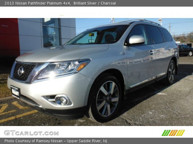 2013 Nissan Pathfinder Platinum 4x4 in Brilliant Silver