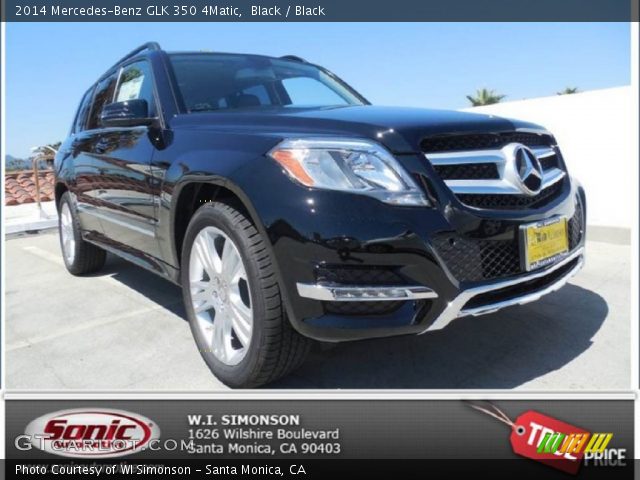 2014 Mercedes-Benz GLK 350 4Matic in Black