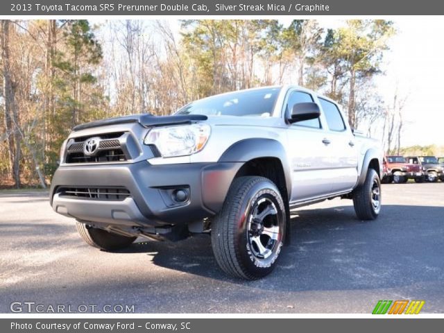 2013 Toyota Tacoma SR5 Prerunner Double Cab in Silver Streak Mica