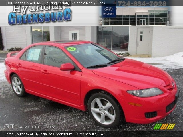 2008 Mazda MAZDA6 i Touring Sedan in Volcanic Red