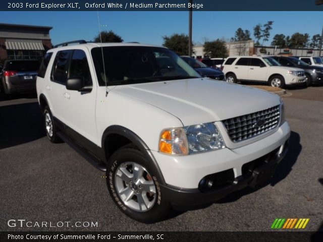 2003 Ford Explorer XLT in Oxford White