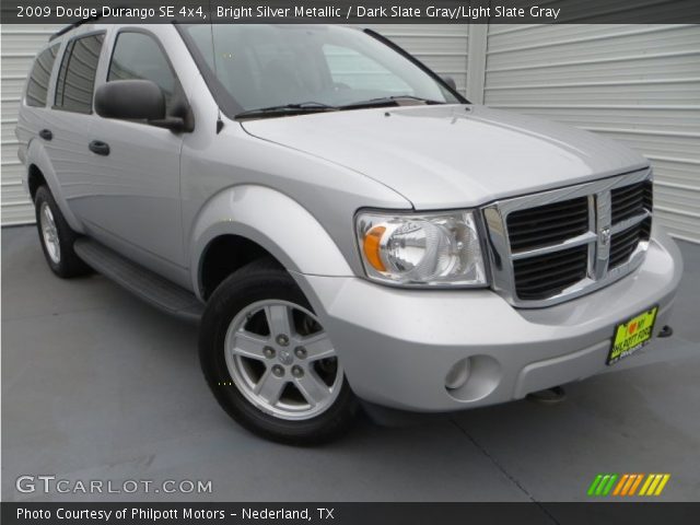 2009 Dodge Durango SE 4x4 in Bright Silver Metallic