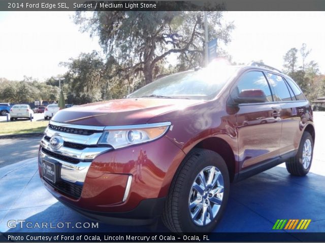 2014 Ford Edge SEL in Sunset