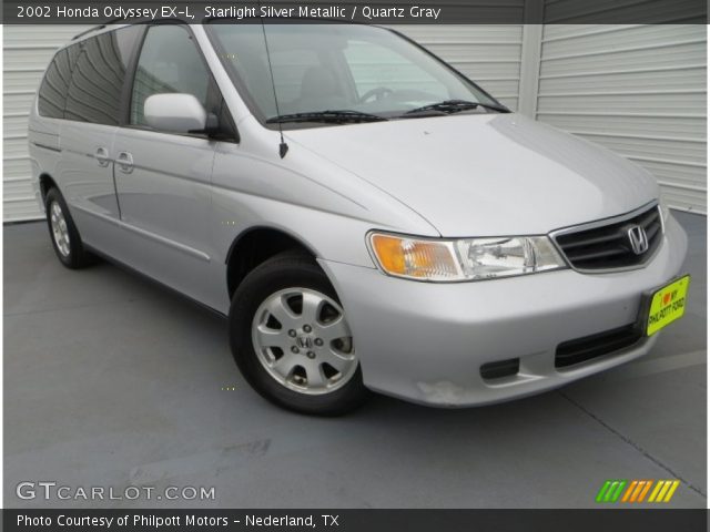 2002 Honda Odyssey EX-L in Starlight Silver Metallic