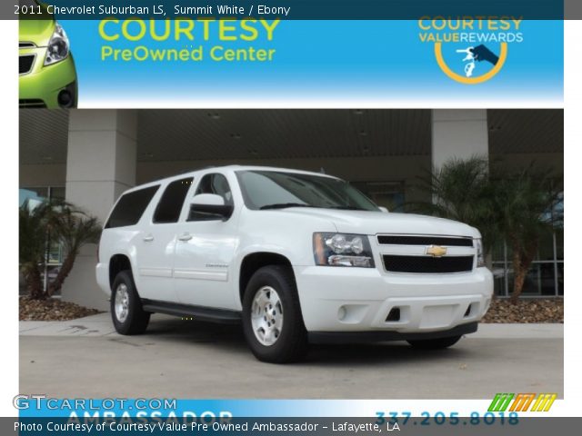 2011 Chevrolet Suburban LS in Summit White