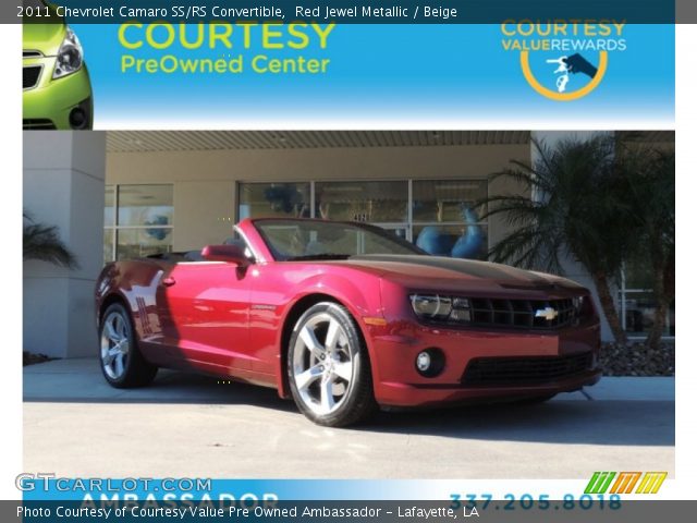 2011 Chevrolet Camaro SS/RS Convertible in Red Jewel Metallic