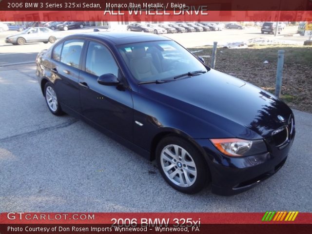 2006 BMW 3 Series 325xi Sedan in Monaco Blue Metallic