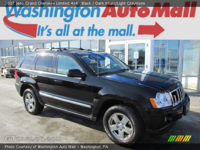 2007 Jeep Grand Cherokee Limited 4x4 in Black