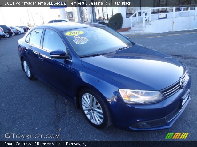 2011 Volkswagen Jetta SEL Sedan in Tempest Blue Metallic