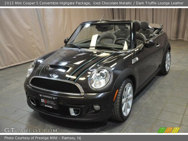 2013 Mini Cooper S Convertible Highgate Package in Iced Chocolate Metallic