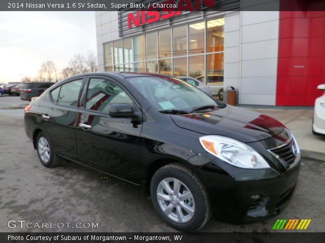 2014 Nissan Versa 1.6 SV Sedan in Super Black