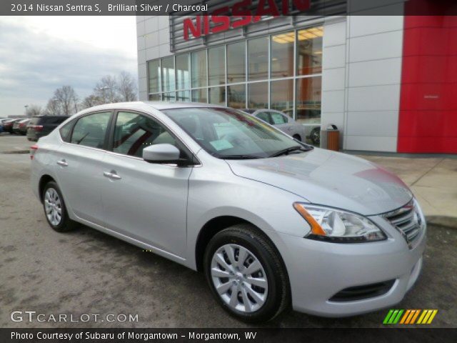 2014 Nissan Sentra S in Brilliant Silver