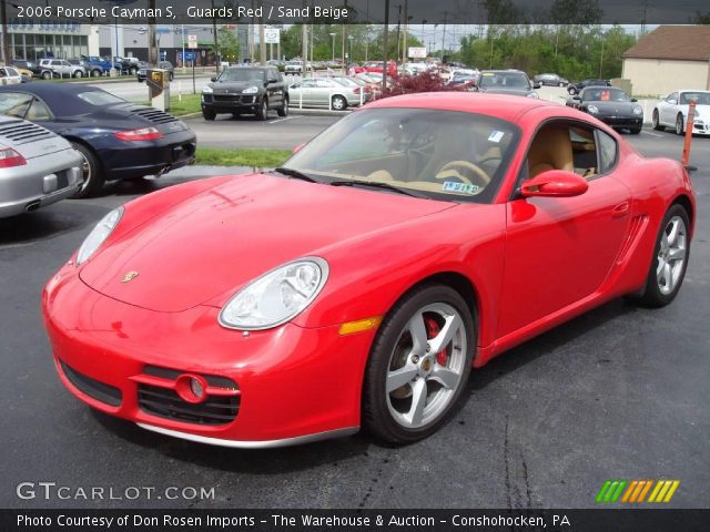 2006 Porsche Cayman S in Guards Red