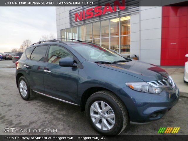 2014 Nissan Murano SL AWD in Graphite Blue