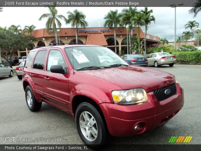 2005 Ford Escape Limited in Redfire Metallic