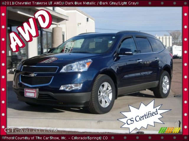 2011 Chevrolet Traverse LT AWD in Dark Blue Metallic
