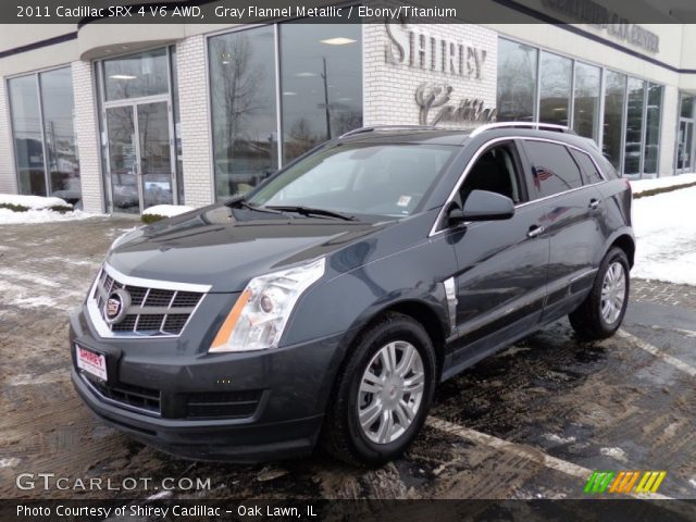 2011 Cadillac SRX 4 V6 AWD in Gray Flannel Metallic