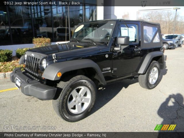 2012 Jeep Wrangler Sport 4x4 in Black