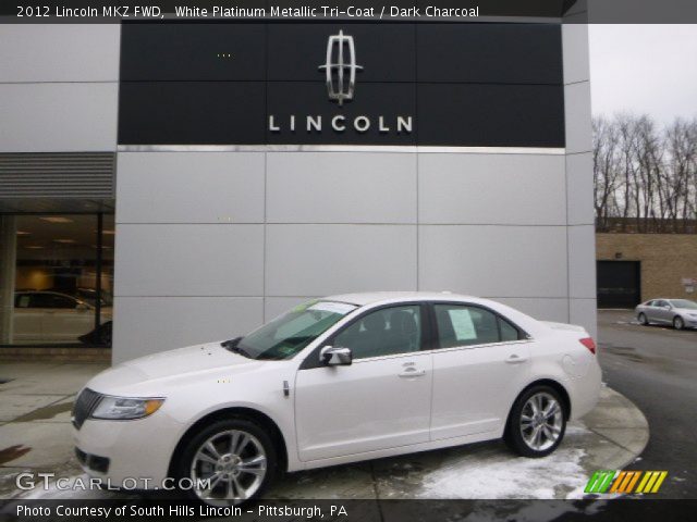 2012 Lincoln MKZ FWD in White Platinum Metallic Tri-Coat