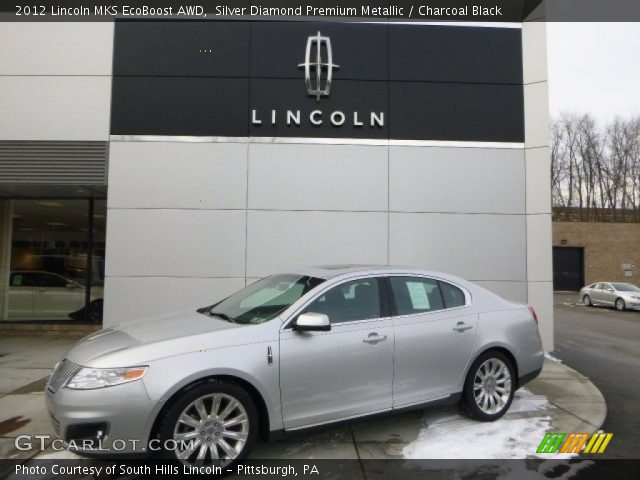 2012 Lincoln MKS EcoBoost AWD in Silver Diamond Premium Metallic