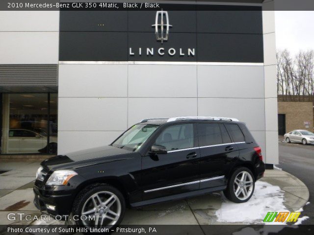 2010 Mercedes-Benz GLK 350 4Matic in Black