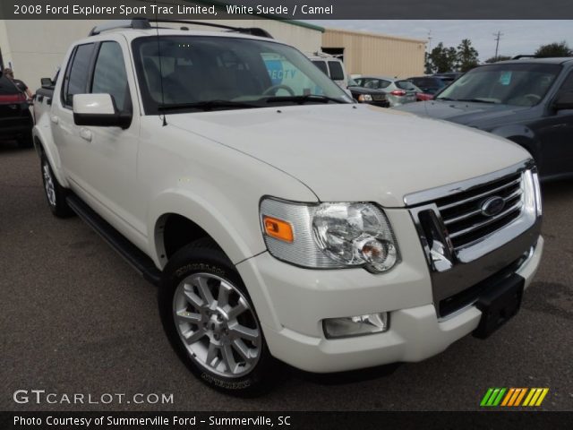 2008 Ford Explorer Sport Trac Limited in White Suede