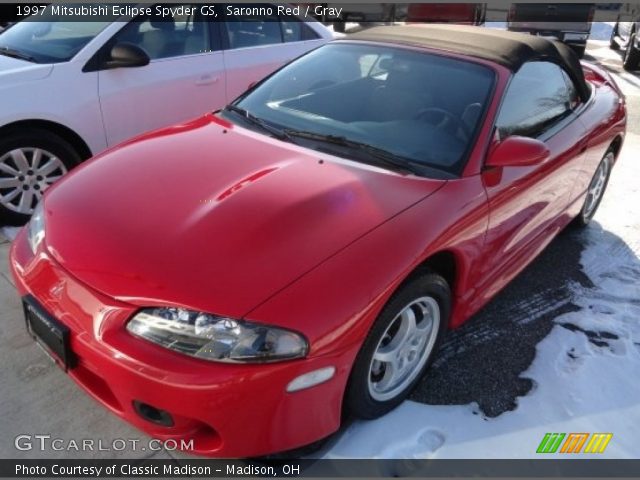1997 Mitsubishi Eclipse Spyder GS in Saronno Red