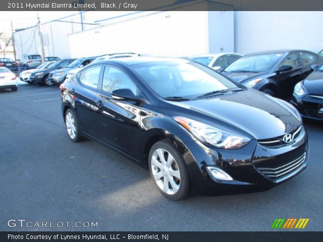 2011 Hyundai Elantra Limited in Black