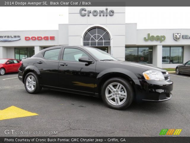 2014 Dodge Avenger SE in Black Clear Coat