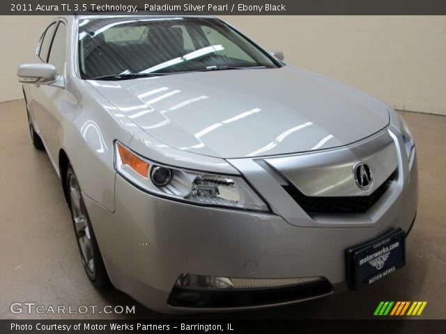 2011 Acura TL 3.5 Technology in Paladium Silver Pearl