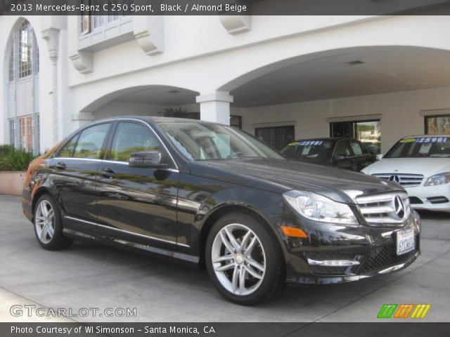 2013 Mercedes-Benz C 250 Sport in Black