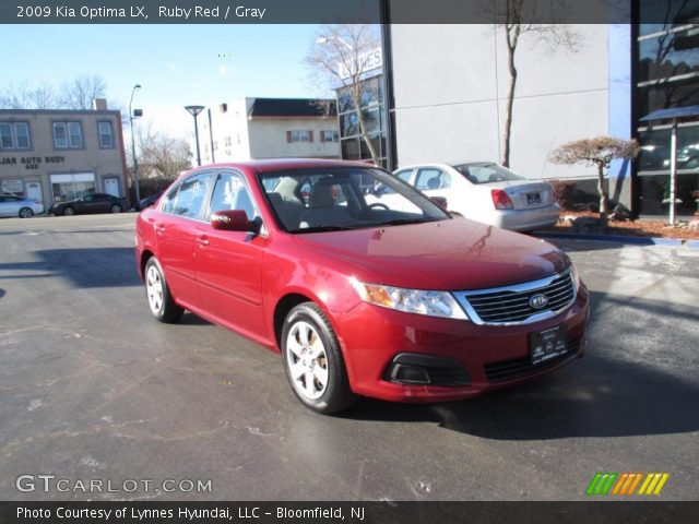2009 Kia Optima LX in Ruby Red
