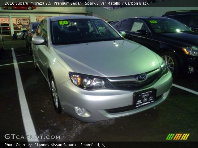 2010 Subaru Impreza 2.5i Premium Sedan in Spark Silver Metallic