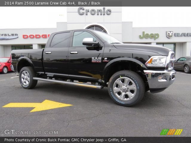 2014 Ram 2500 Laramie Crew Cab 4x4 in Black