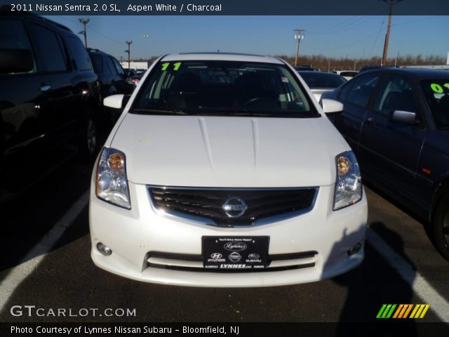 2011 Nissan Sentra 2.0 SL in Aspen White