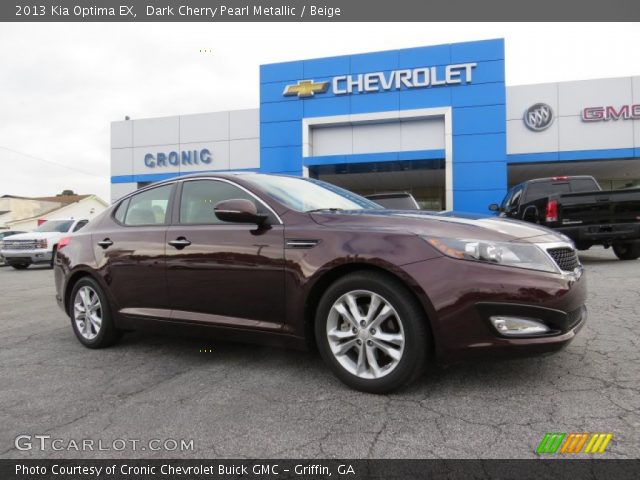 2013 Kia Optima EX in Dark Cherry Pearl Metallic