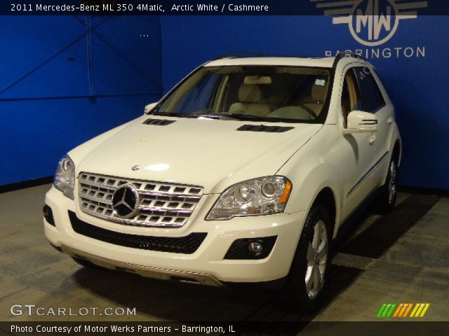 2011 Mercedes-Benz ML 350 4Matic in Arctic White