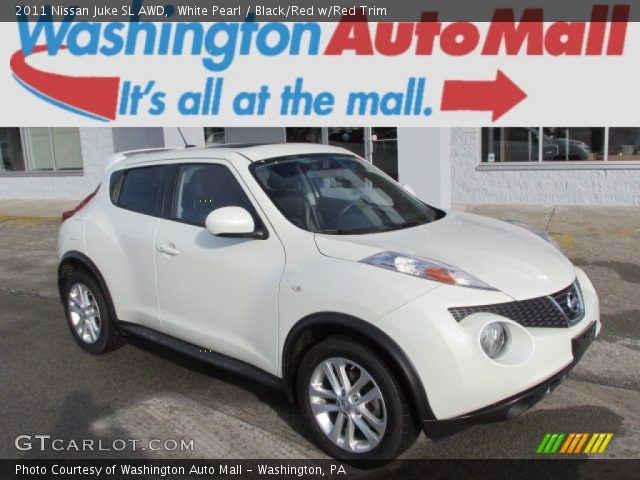 2011 Nissan Juke SL AWD in White Pearl
