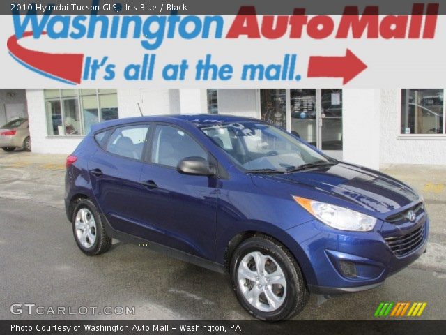 2010 Hyundai Tucson GLS in Iris Blue