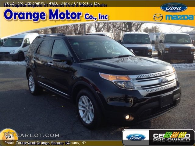 2012 Ford Explorer XLT 4WD in Black