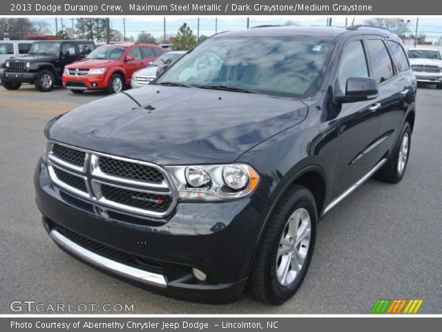 2013 Dodge Durango Crew in Maximum Steel Metallic