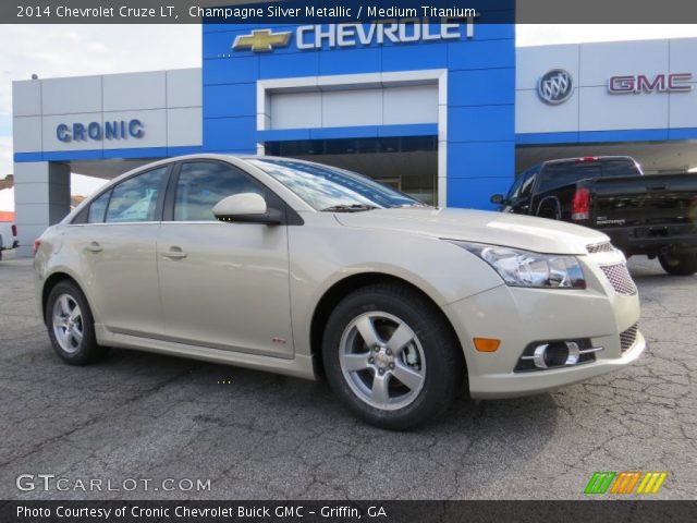 2014 Chevrolet Cruze LT in Champagne Silver Metallic