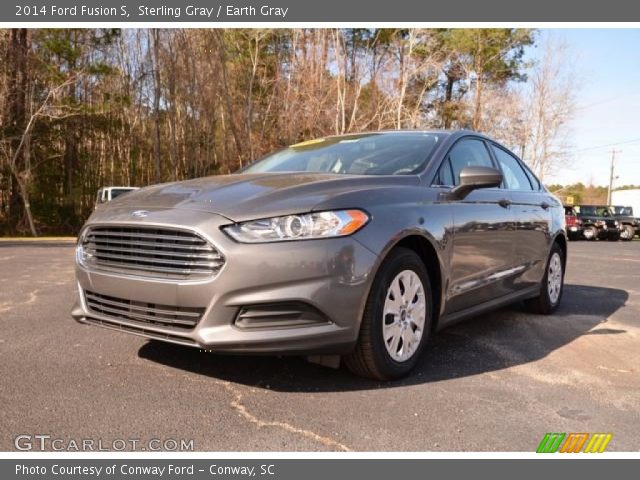 2014 Ford Fusion S in Sterling Gray