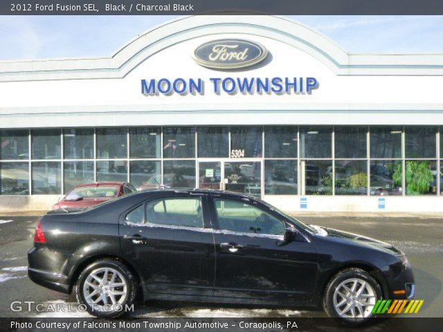 2012 Ford Fusion SEL in Black