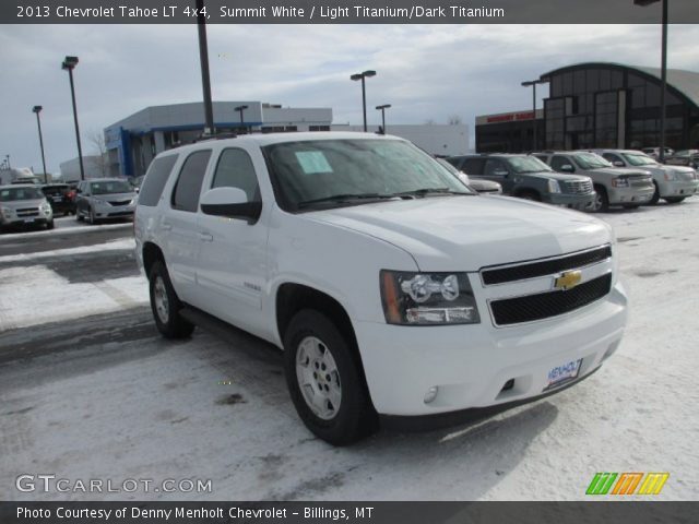 2013 Chevrolet Tahoe LT 4x4 in Summit White