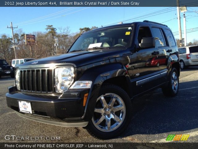 2012 Jeep Liberty Sport 4x4 in Brilliant Black Crystal Pearl