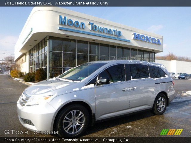 2011 Honda Odyssey EX-L in Alabaster Silver Metallic