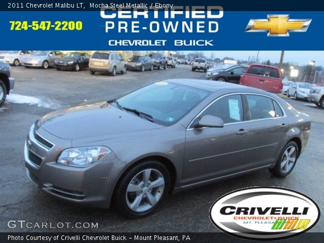 2011 Chevrolet Malibu LT in Mocha Steel Metallic