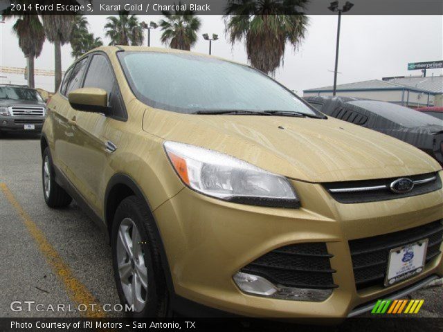 2014 Ford Escape S in Karat Gold